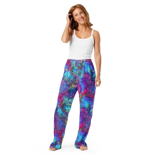 Hypercolor Rapture on a Women's Pajama Pants