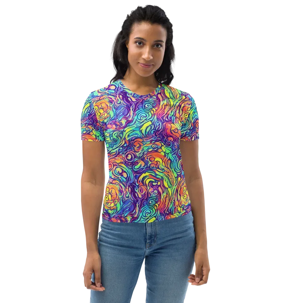 Citrus Voltage on Women's Crew Neck T-Shirt — Front