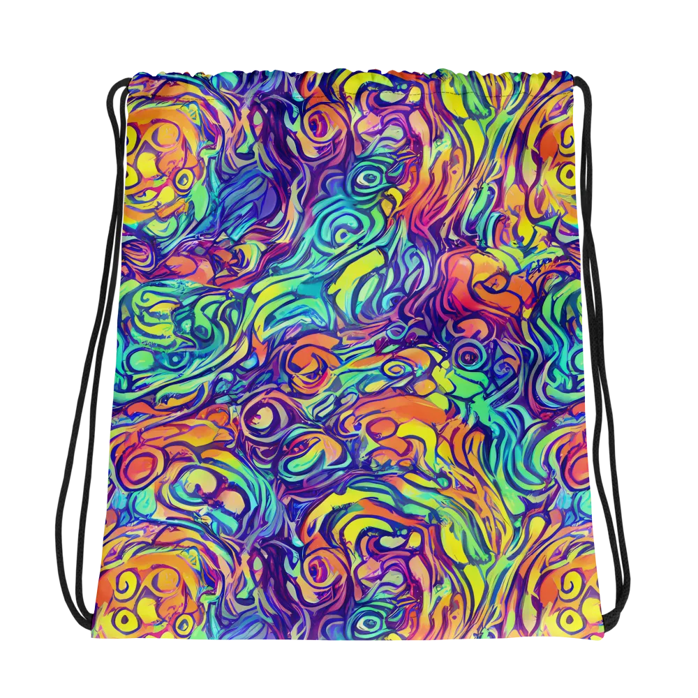 Citrus Voltage on Drawstring Bag — Photo