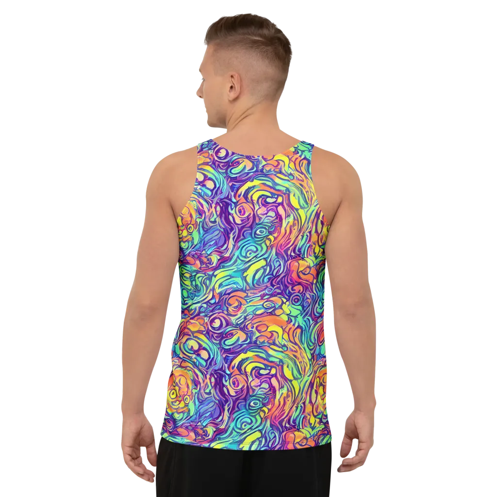 Citrus Voltage on Men's Tank Top — Back