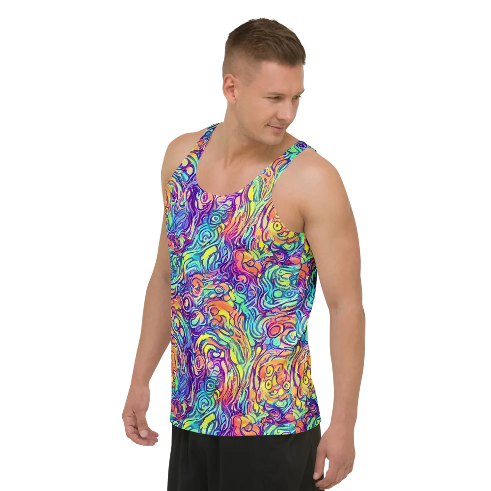 Citrus Voltage on Men's Tank Top — Left Front