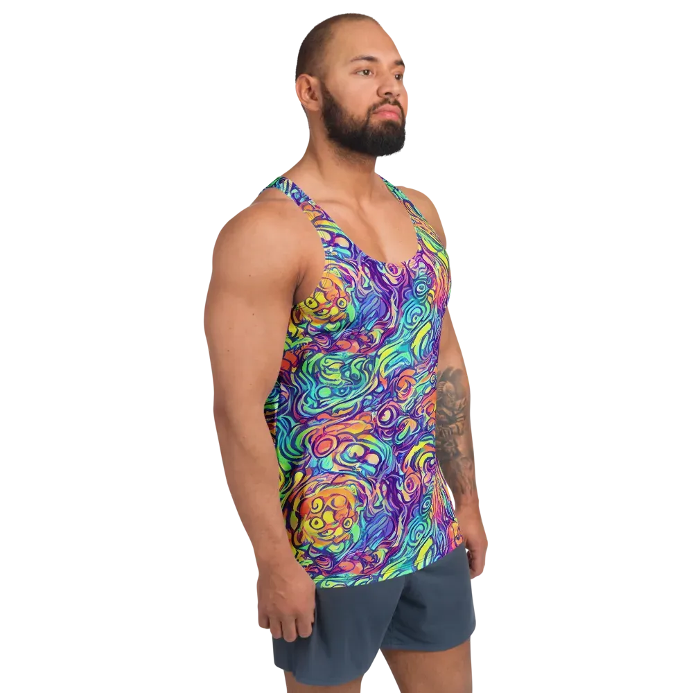 Citrus Voltage on Men's Tank Top — Right Front