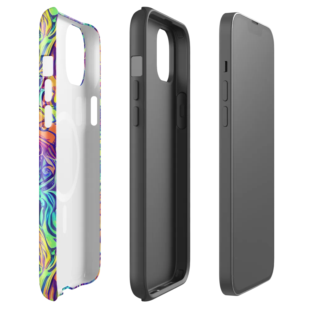 Citrus Voltage on MagSafe Tough Case for iPhone® — Front