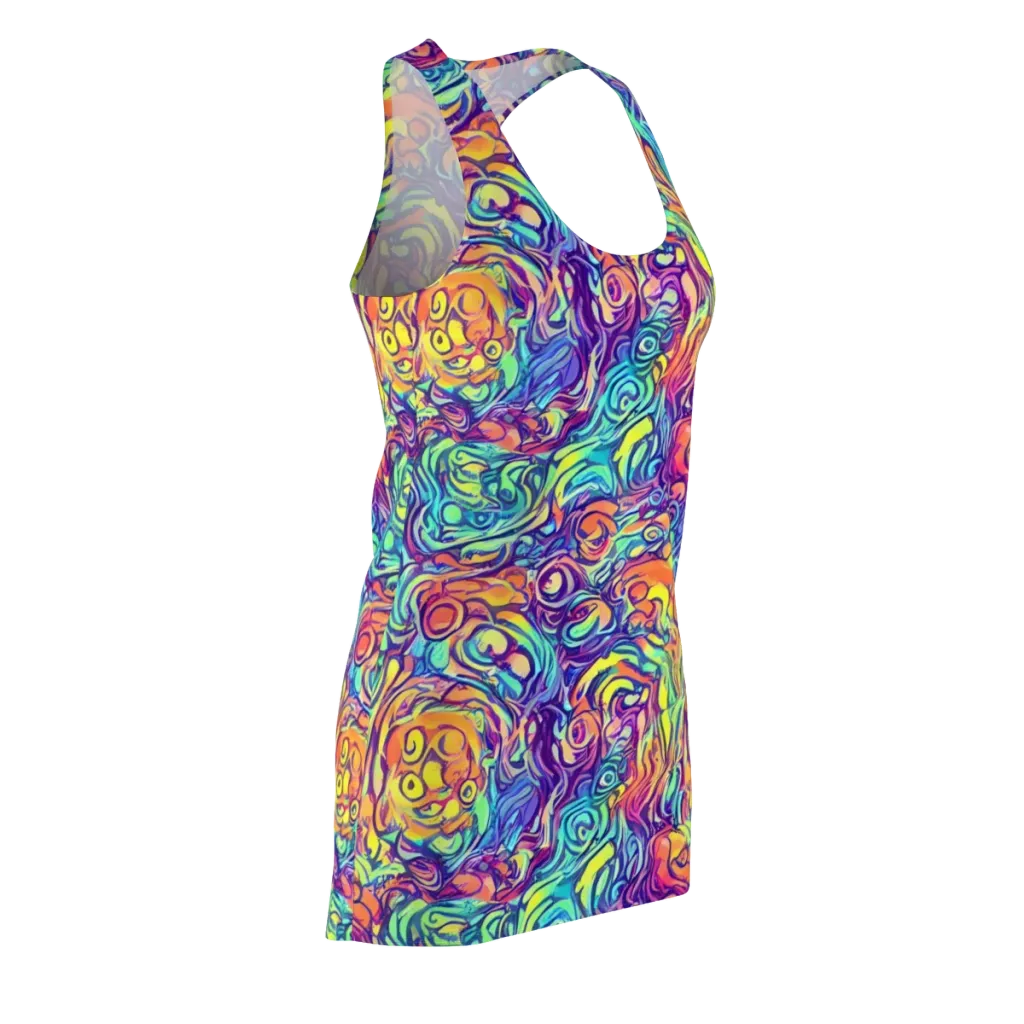 Citrus Voltage on Racerback Dress — Front Side