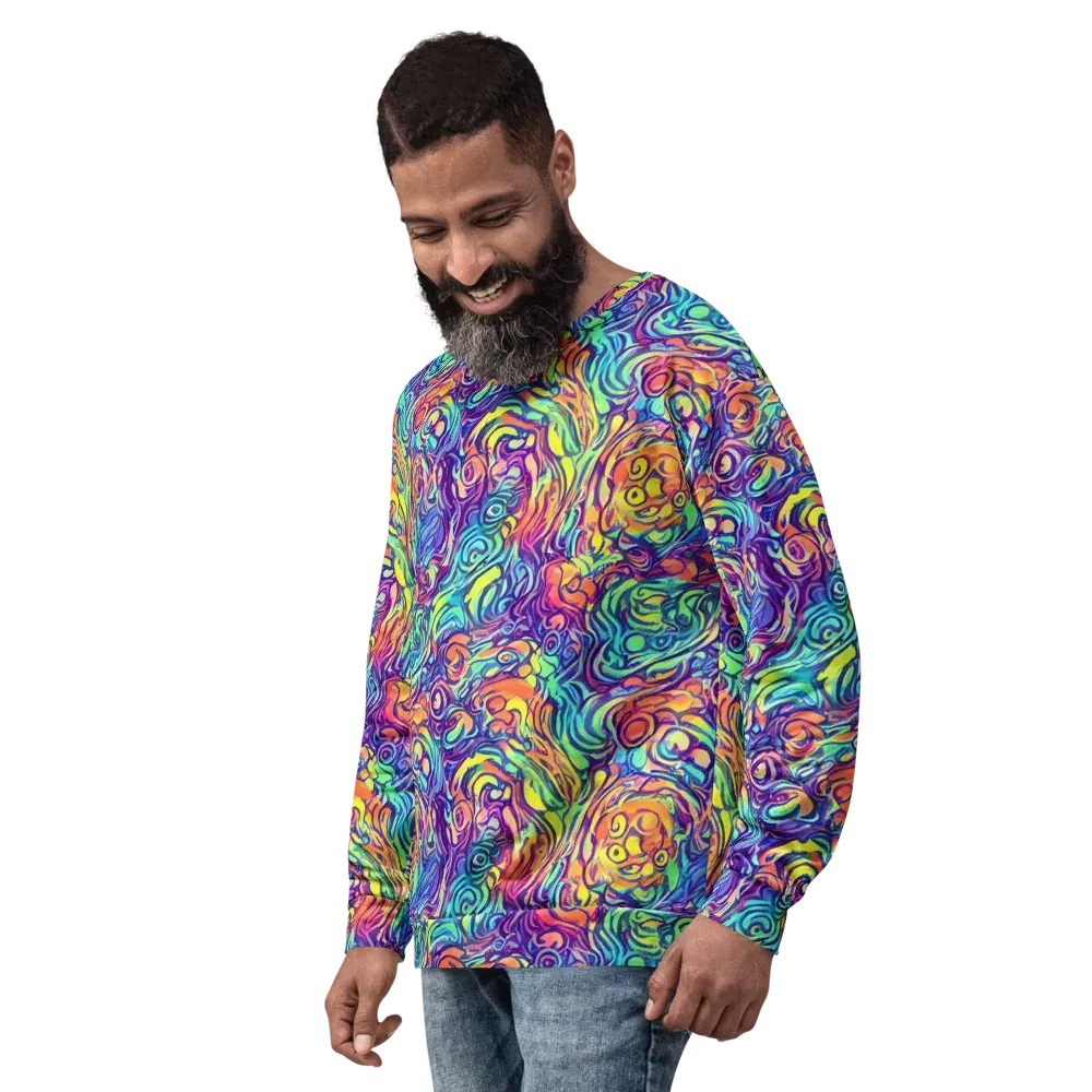 Citrus Voltage on Sweatshirt — Left Front