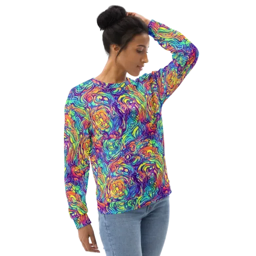 Citrus Voltage on a Sweatshirt