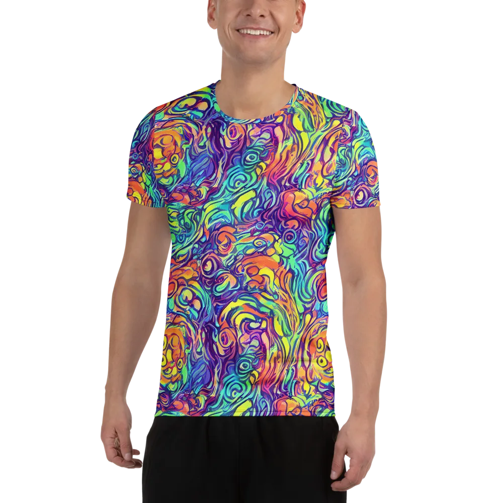 Citrus Voltage on Men's Athletic T-Shirt — Front