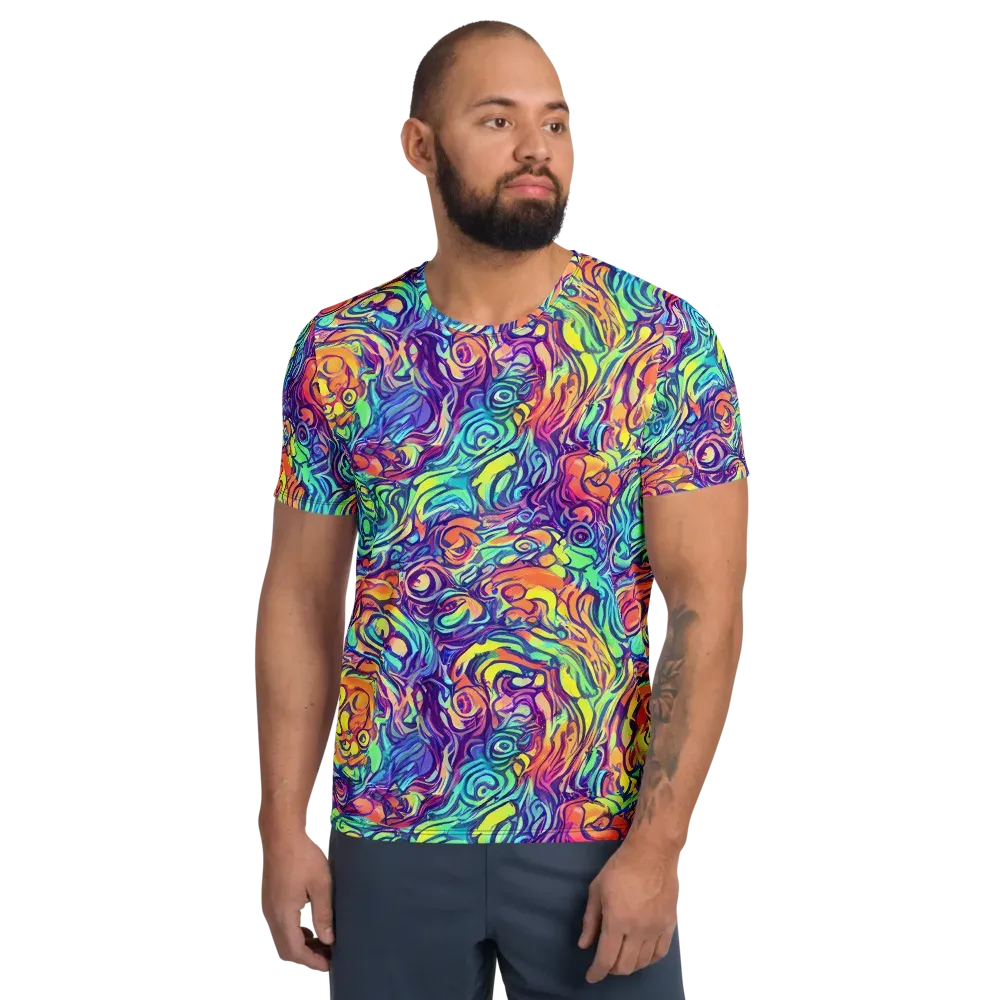 Citrus Voltage on Men's Athletic T-Shirt — Front