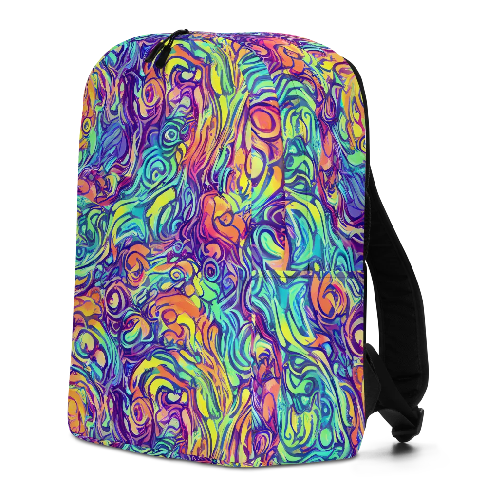Citrus Voltage on Minimalist Backpack — Left