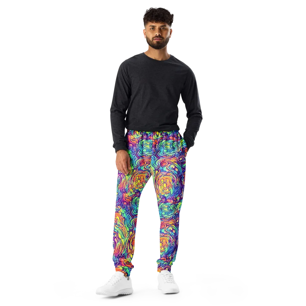 Citrus Voltage on Men's Joggers — Front