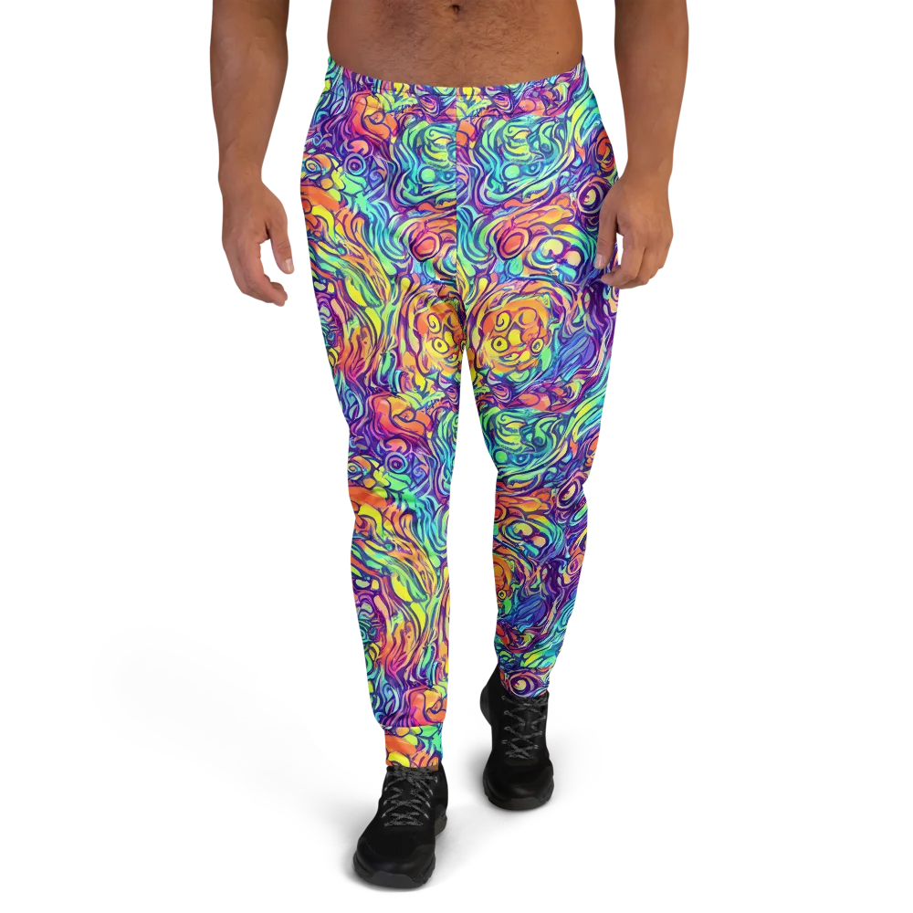 Citrus Voltage on Men's Joggers — Front