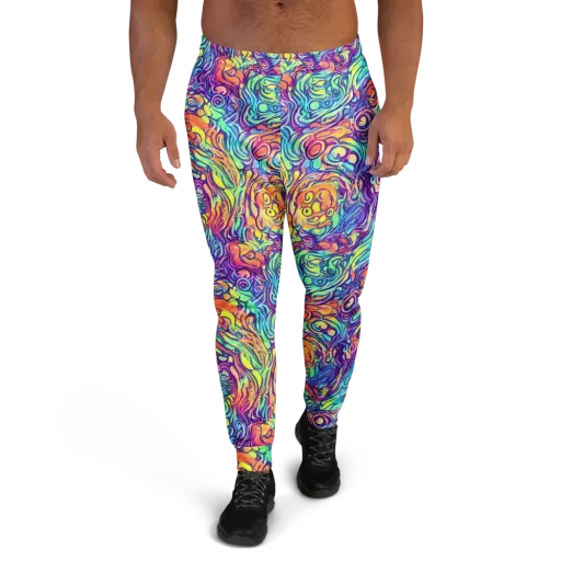 Citrus Voltage on a Men's Joggers