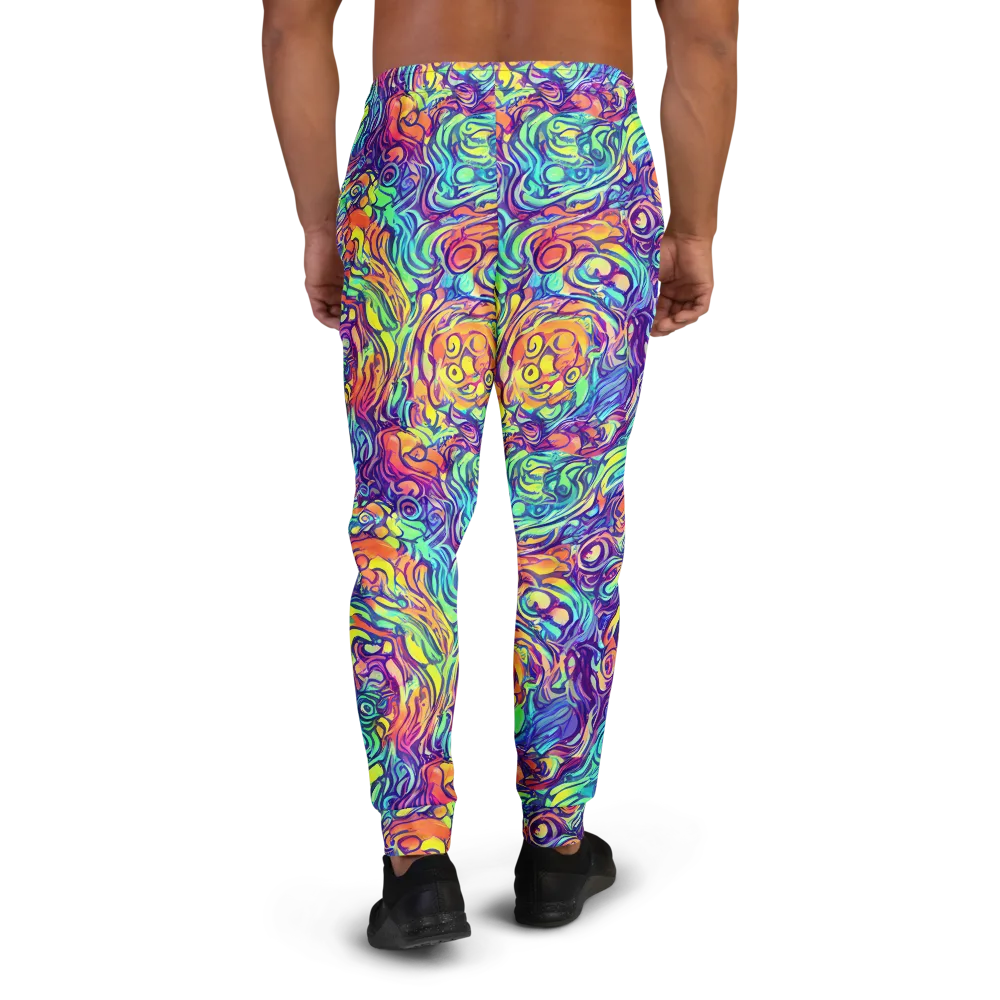 Citrus Voltage on Men's Joggers — Back