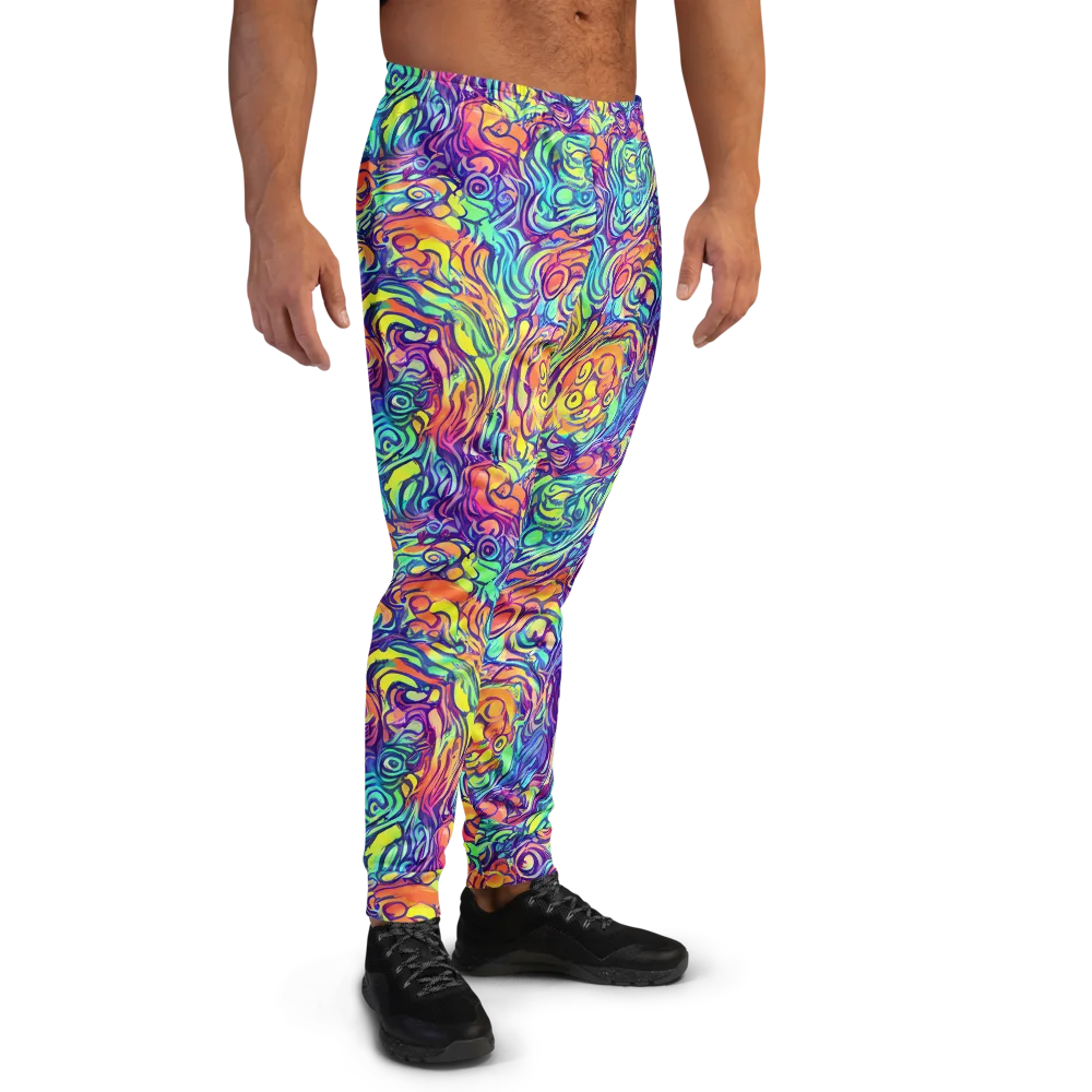 Citrus Voltage on Men's Joggers — Right