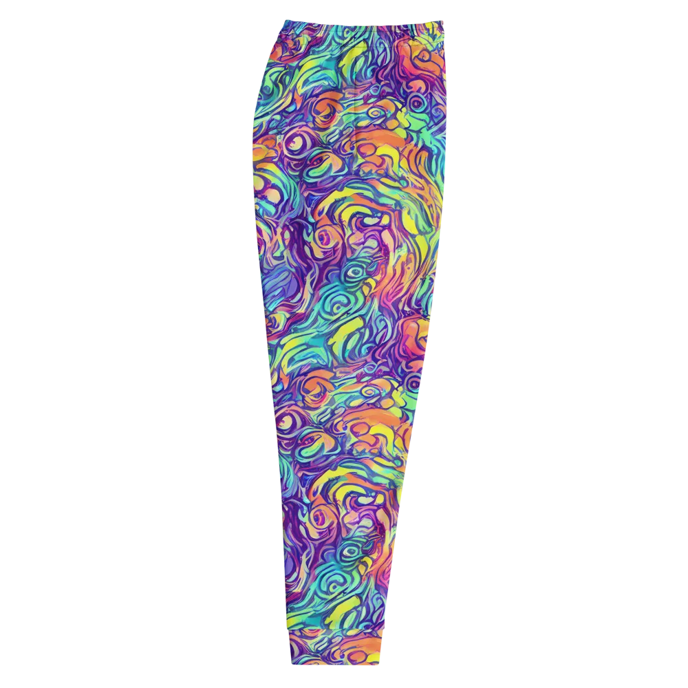 Citrus Voltage on Men's Joggers — Right