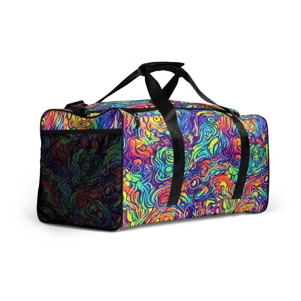Citrus Voltage on Duffle Bag — Right Front