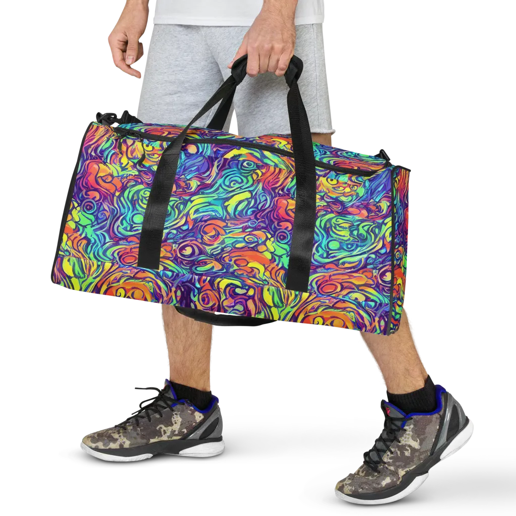 Citrus Voltage on Duffle Bag — Front