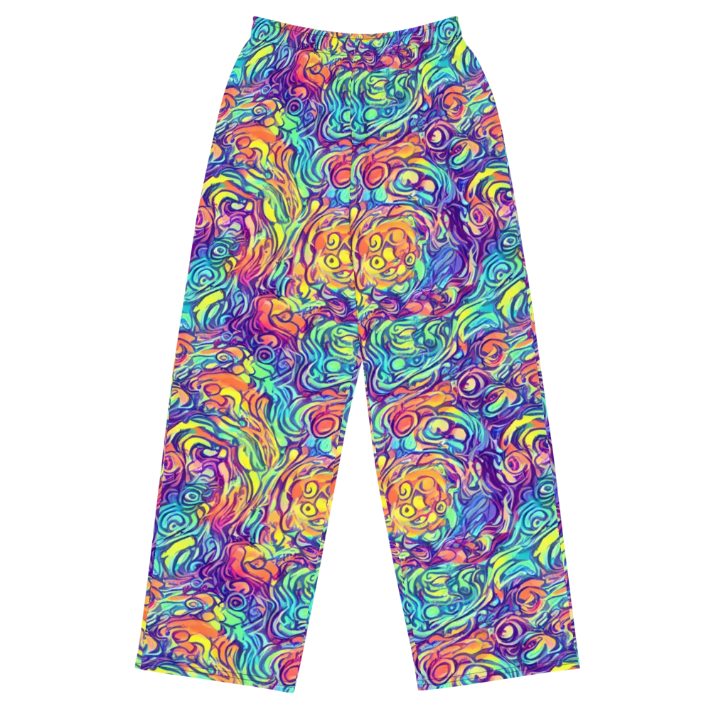 Citrus Voltage on Wide-Leg Pants — Front