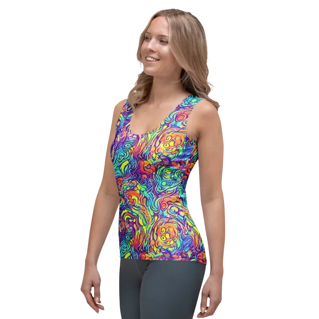 Citrus Voltage on Women's Tank Top — Left Front