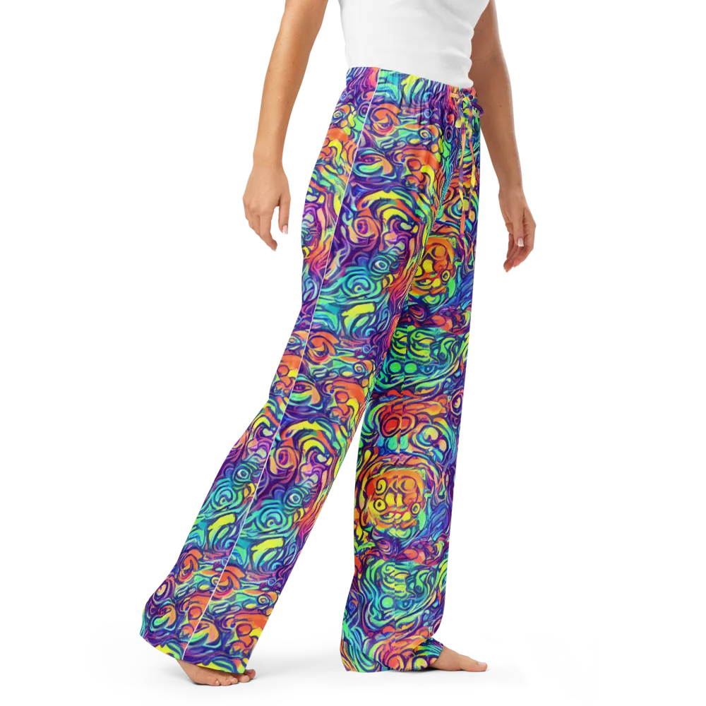 Citrus Voltage on Women's Pajama Pants — Right Front