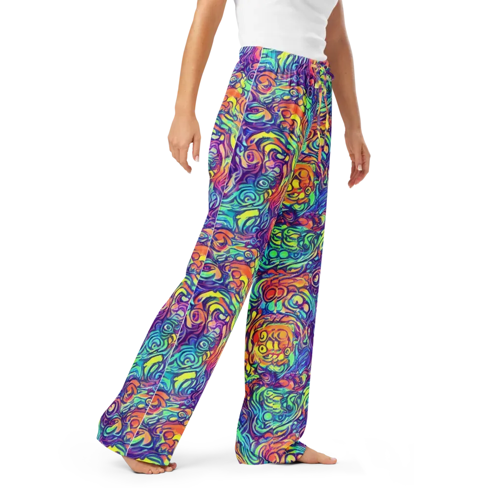 Citrus Voltage on Women's Pajama Pants — Right Front