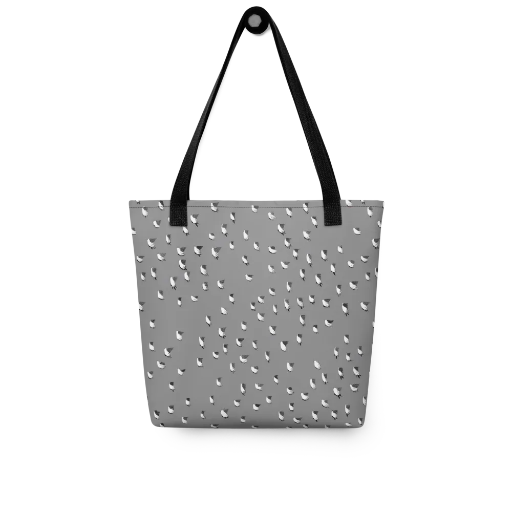 Silver Wings on Tote Bag — Front
