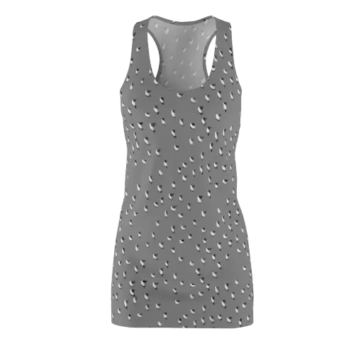 Silver Wings on a Racerback Dress