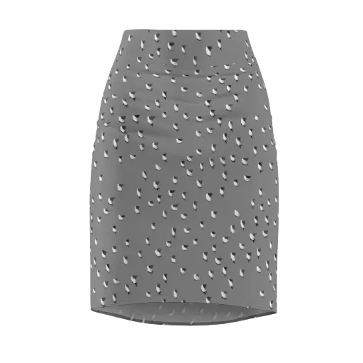 Silver Wings on a Pencil Skirt