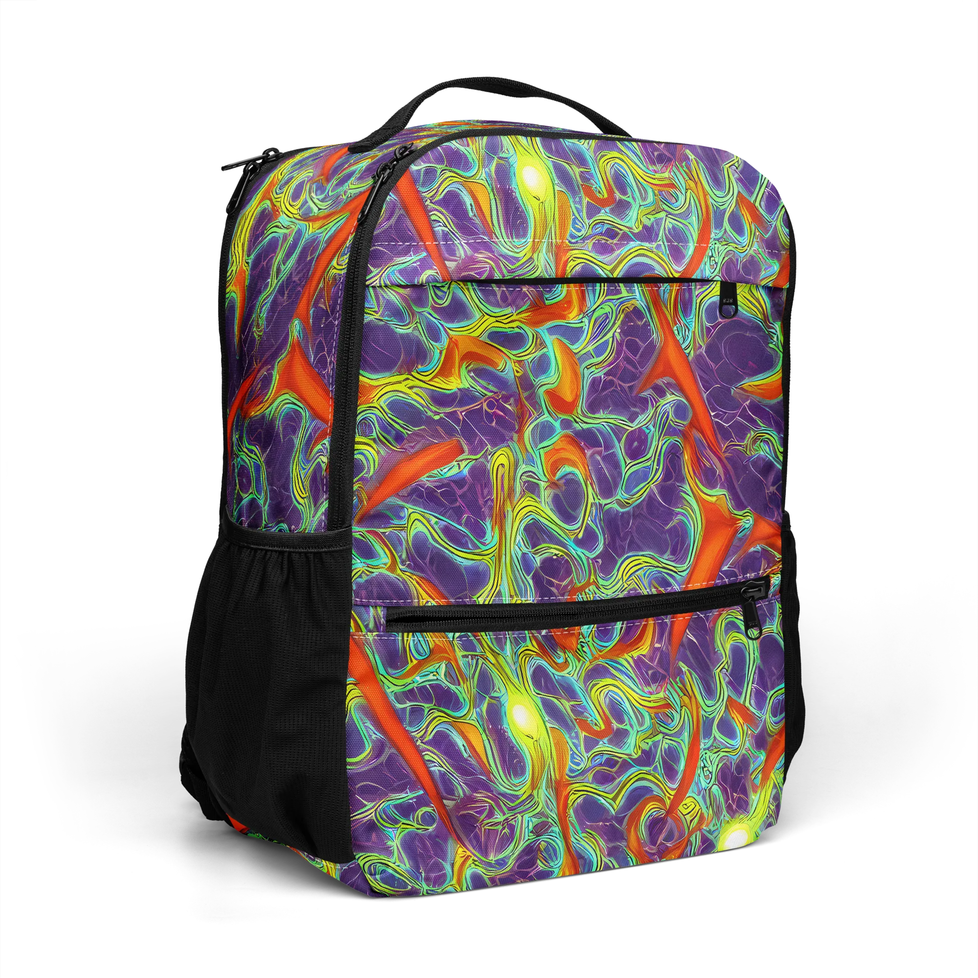 Plasma Maze on Utility Backpack — Right Front
