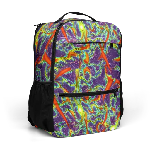 Plasma Maze on a Utility Backpack