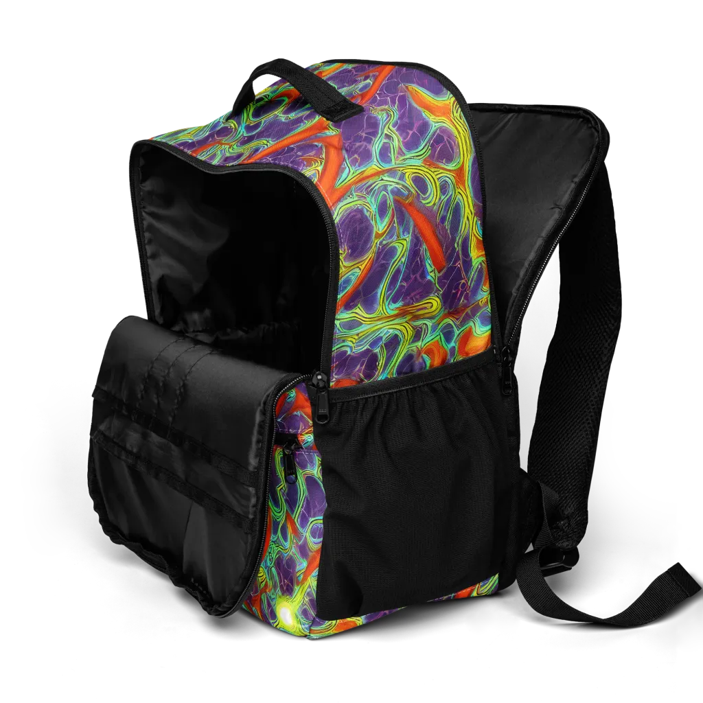 Plasma Maze on Utility Backpack — Product details 2