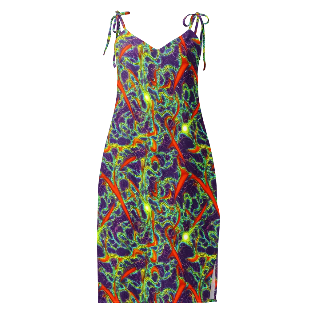 Plasma Maze on Slip Dress — Front