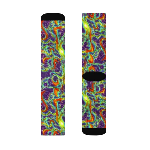 Plasma Maze on a Socks