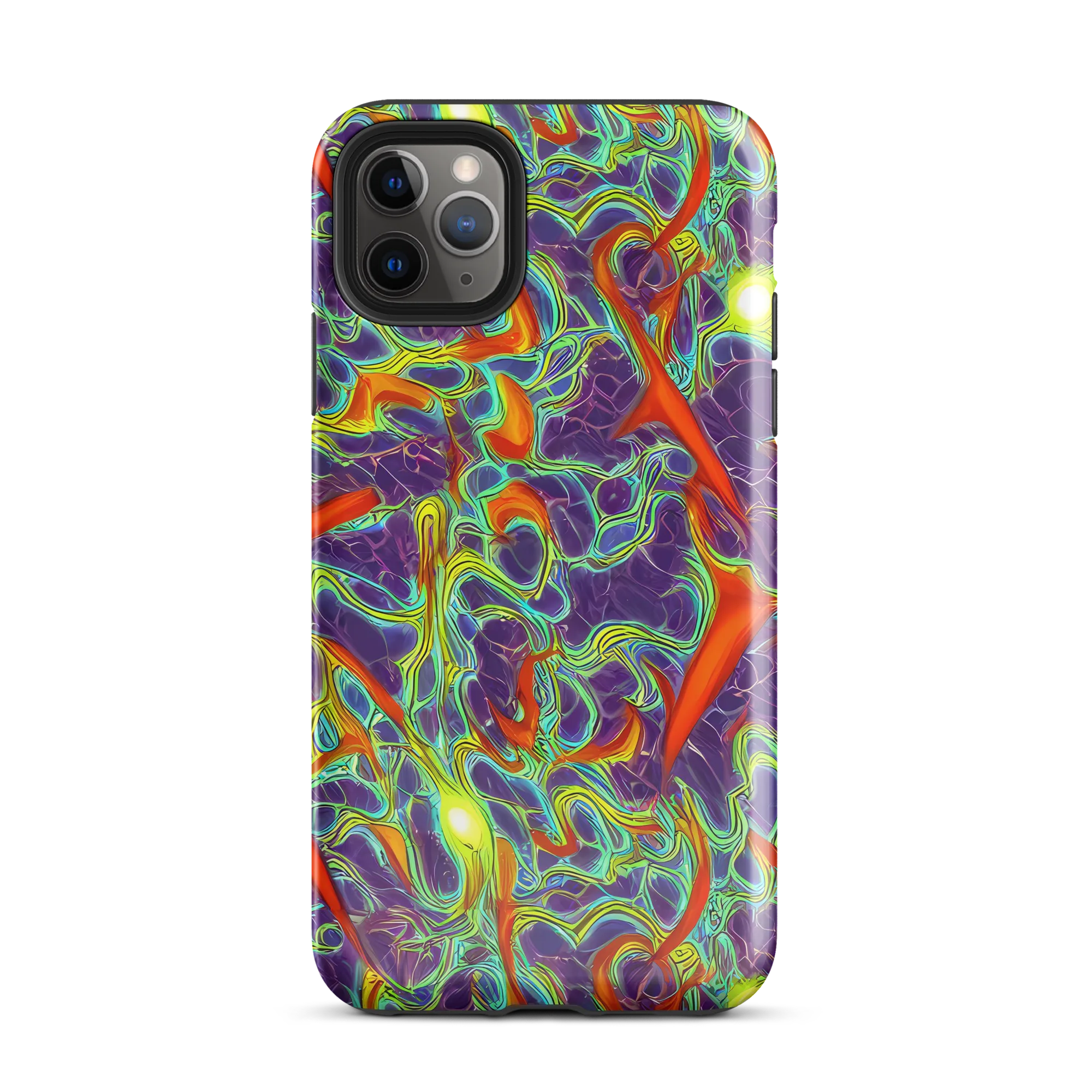 Plasma Maze on Tough Case for iPhone® — Front