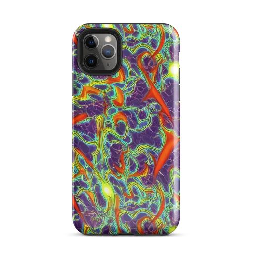 Plasma Maze on a Tough Case for iPhone®