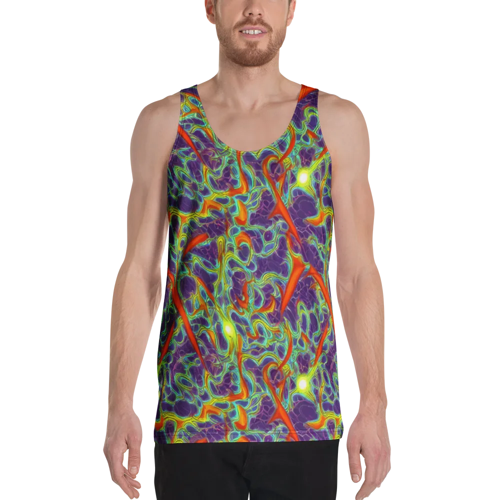 Plasma Maze on Men's Tank Top — Front