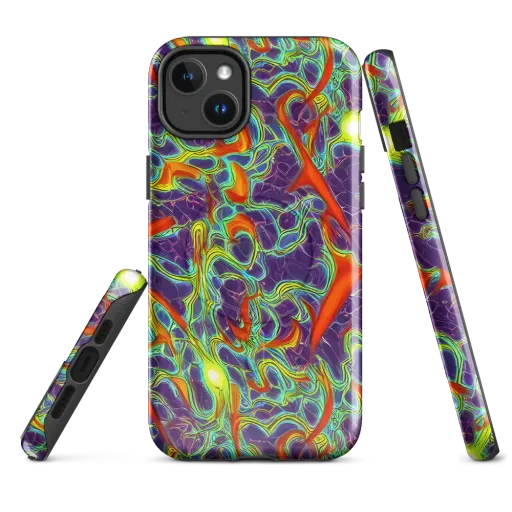 Plasma Maze on a MagSafe Tough Case for iPhone®