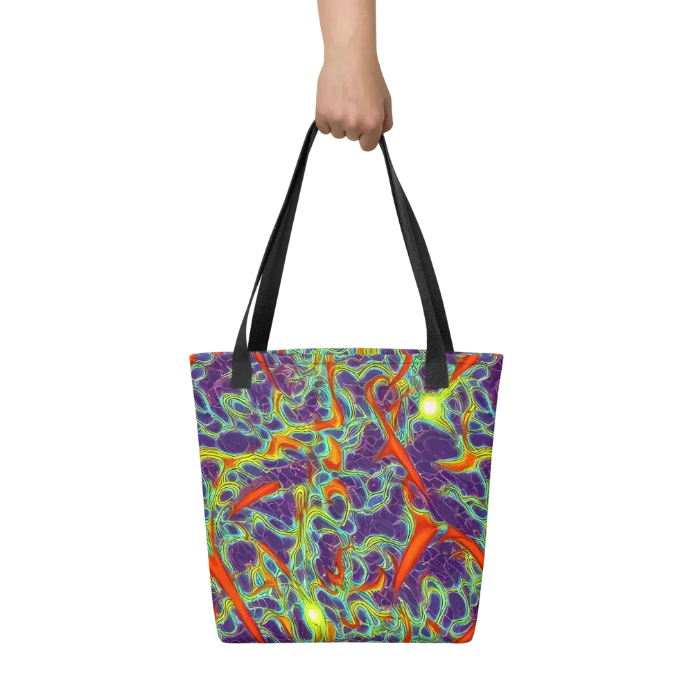 Plasma Maze on Tote Bag — Front