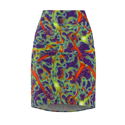 Plasma Maze on a Pencil Skirt
