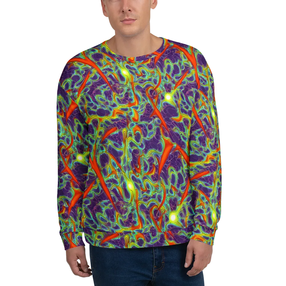 Plasma Maze on Sweatshirt — Front