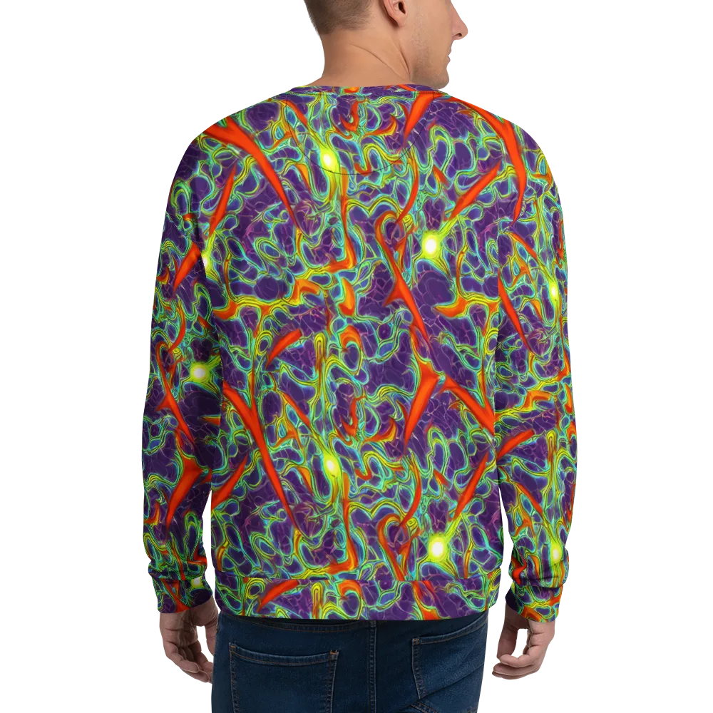 Plasma Maze on Sweatshirt — Back