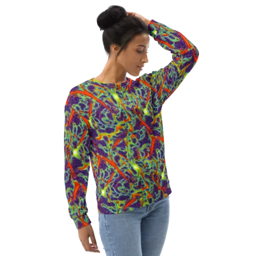 Plasma Maze on a Sweatshirt