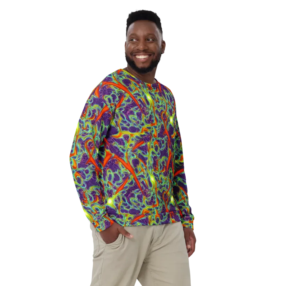 Plasma Maze on Sweatshirt — Front