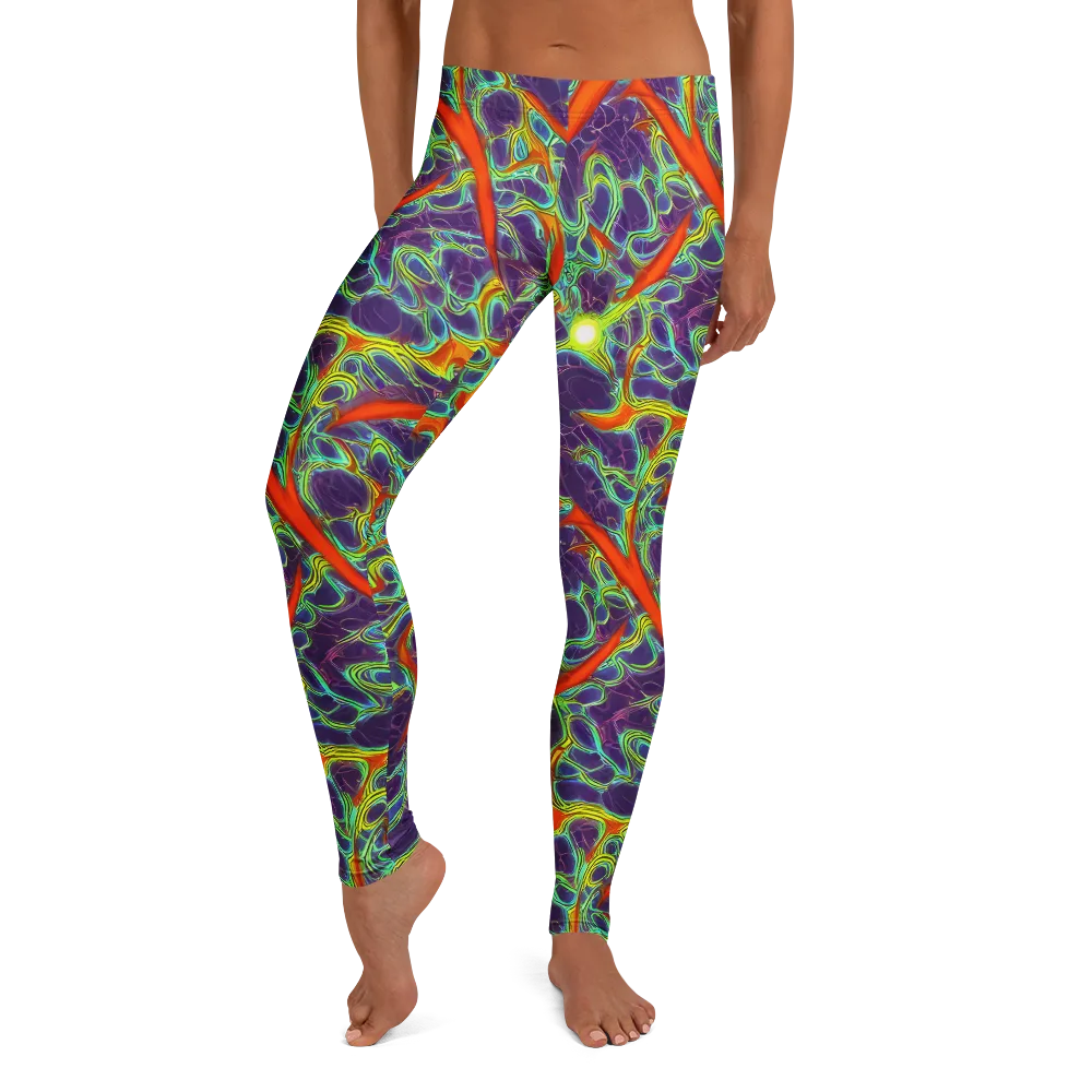 Plasma Maze on Leggings — Front
