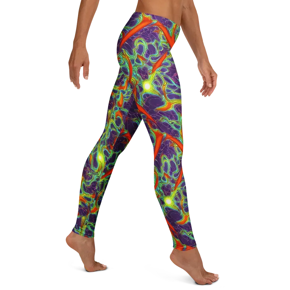 Plasma Maze on Leggings — Right
