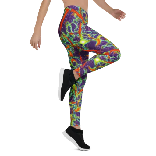 Plasma Maze on a Leggings