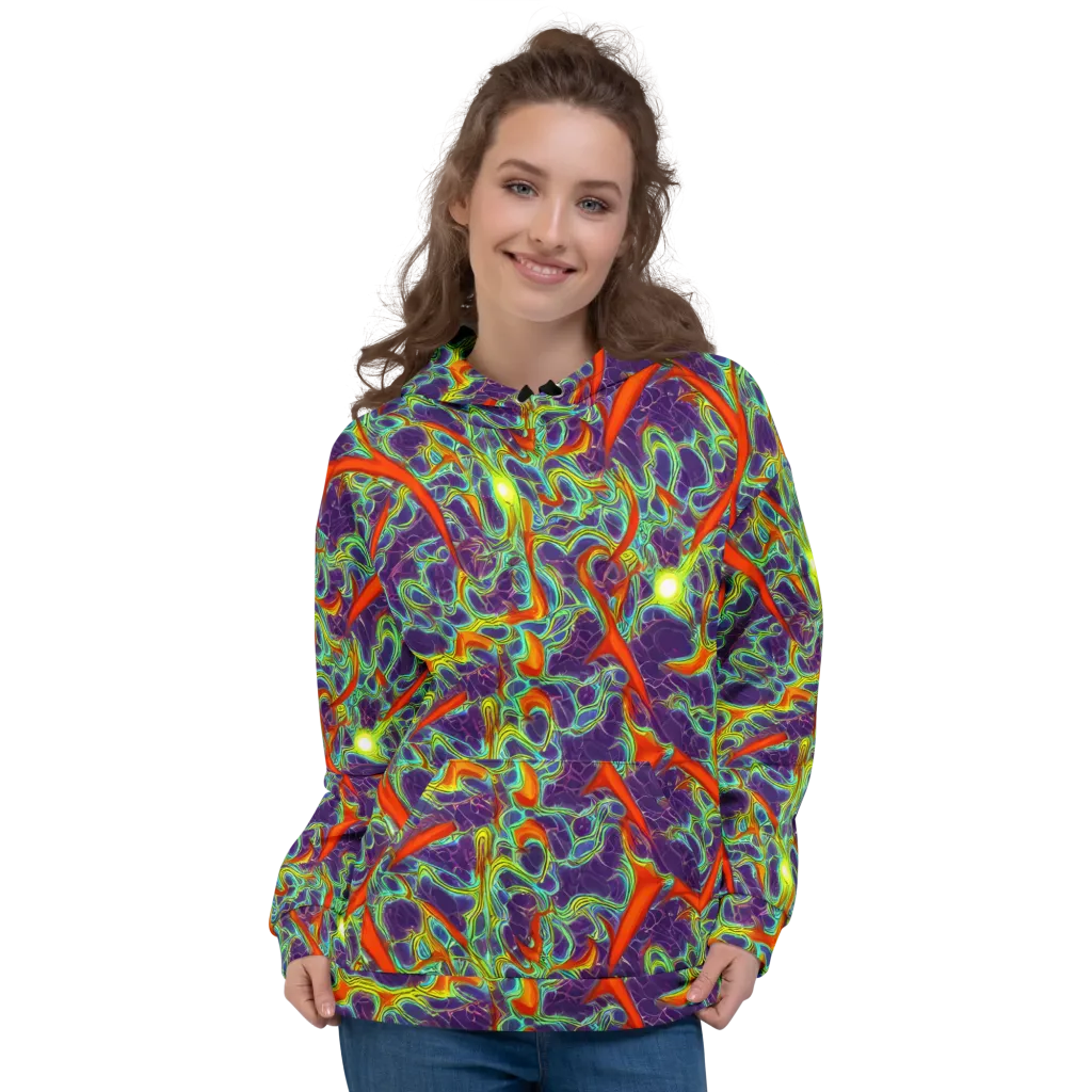 Plasma Maze on Hoodie — Front