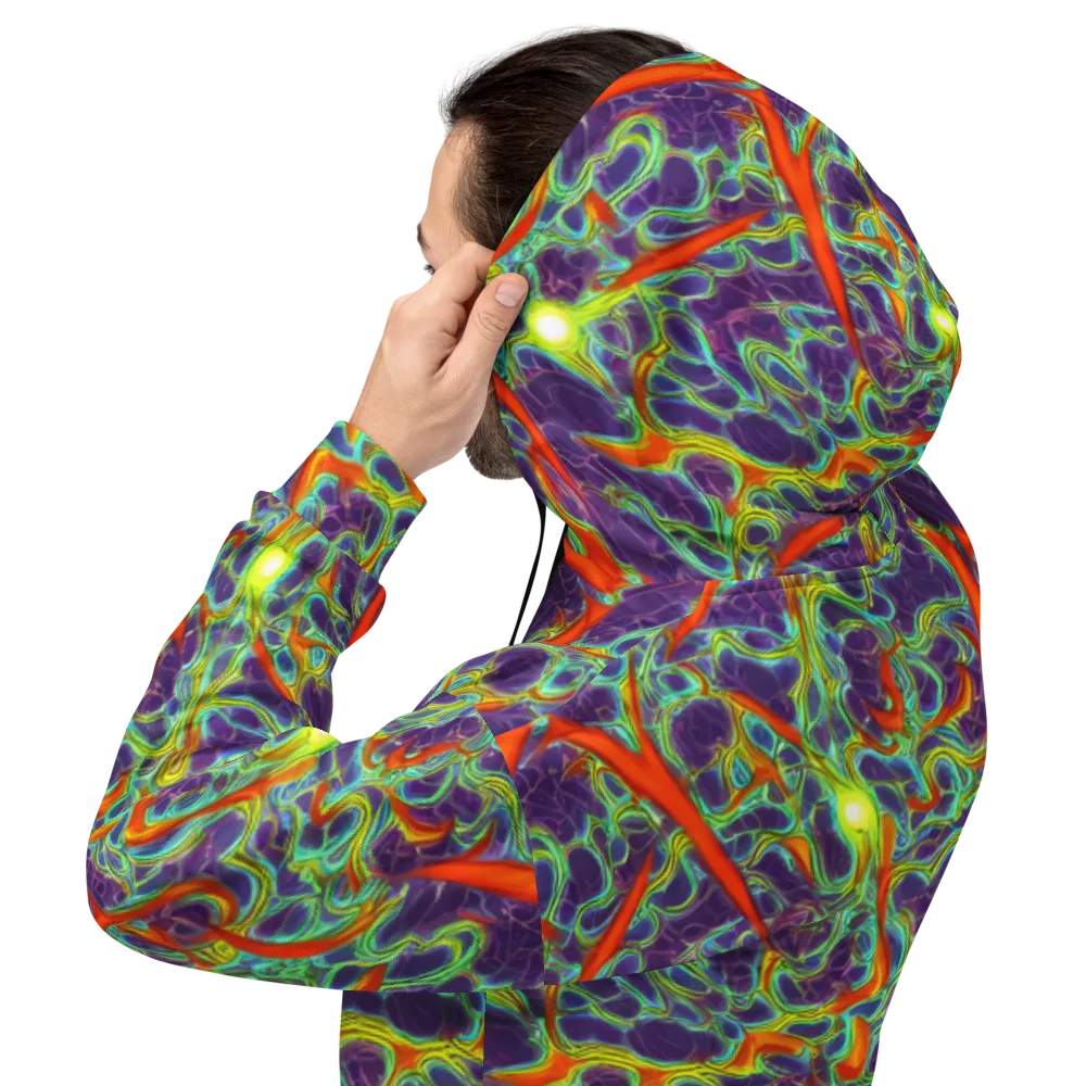 Plasma Maze on Hoodie — Back