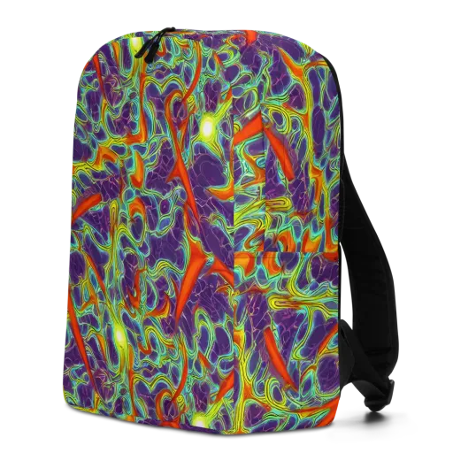 Plasma Maze on a Minimalist Backpack