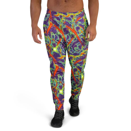 Plasma Maze on a Men's Joggers